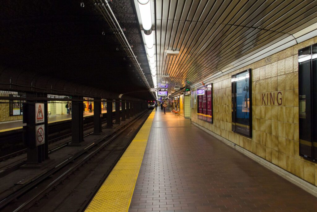 king street subway station